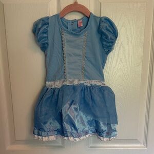 Baby Girl’s Cinderella Costume Dress with Silver Shoes